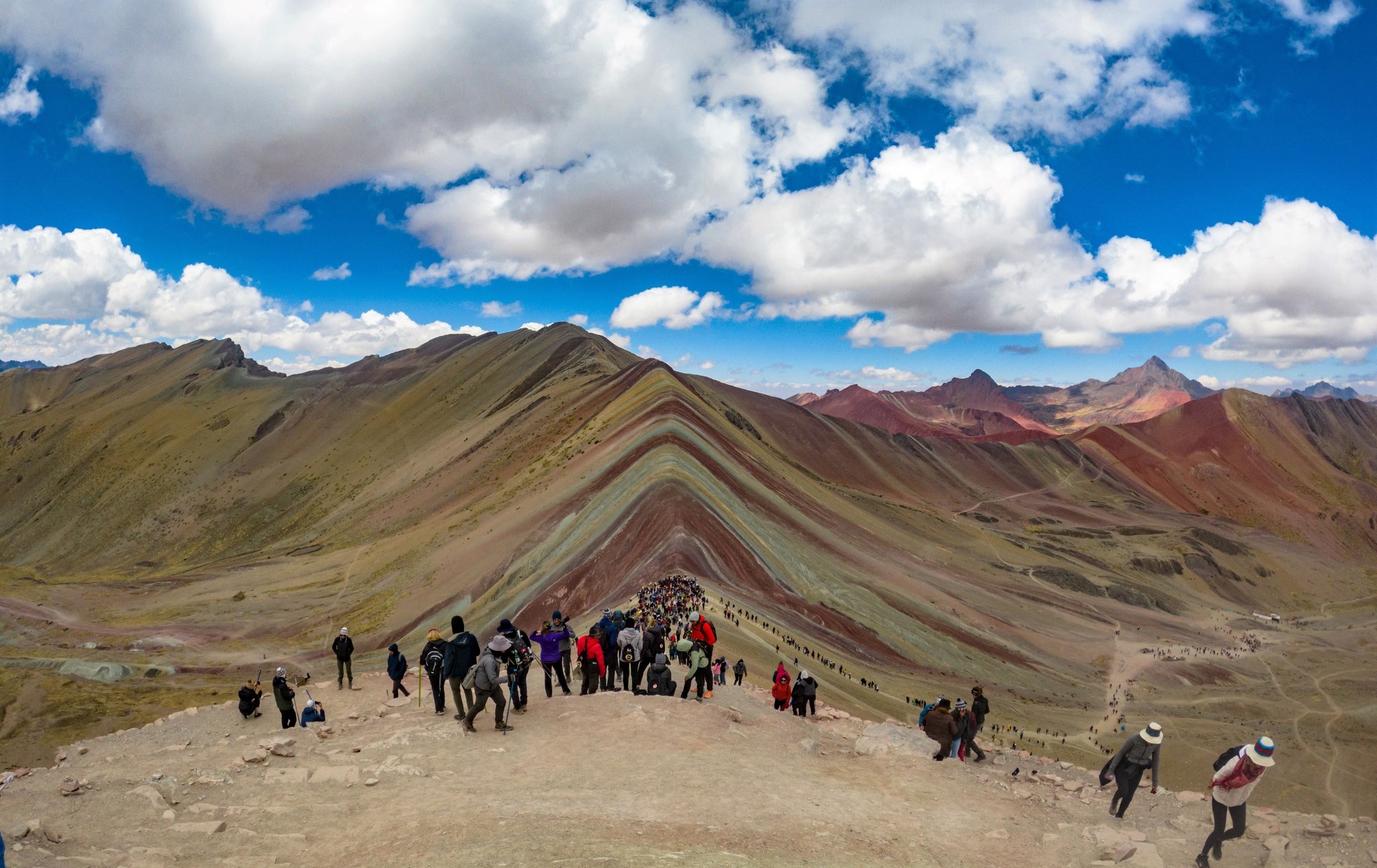 Rainbow Mountain in Peru