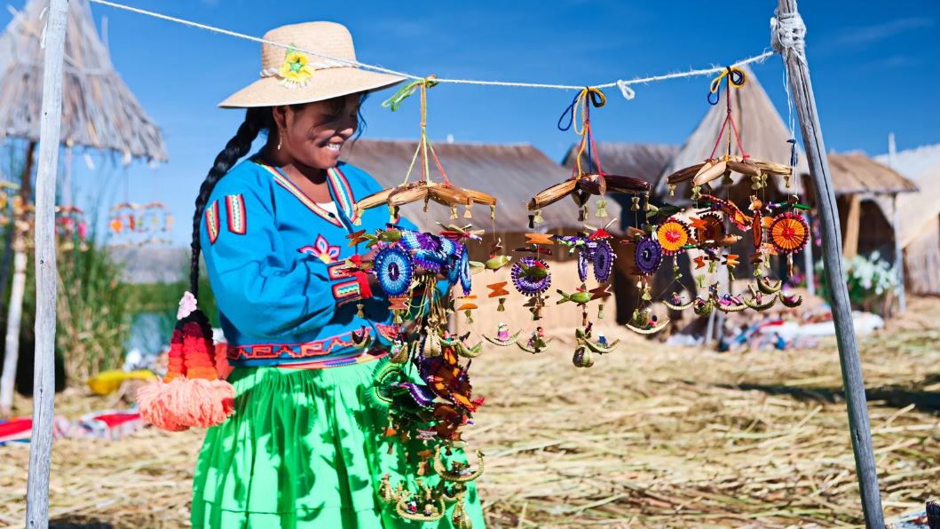 Visiting the Floating Islands of Uros