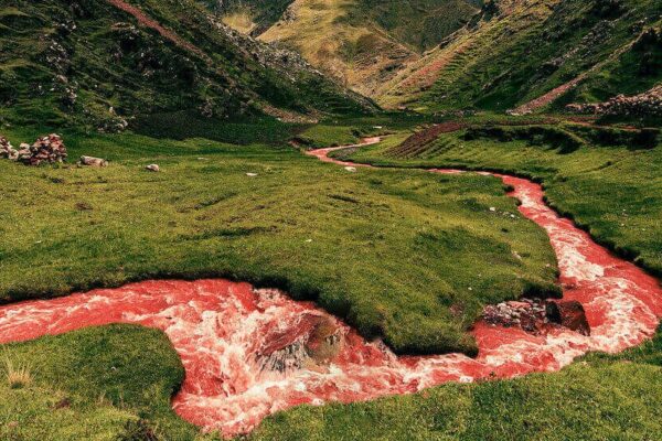 The Red River in Peru