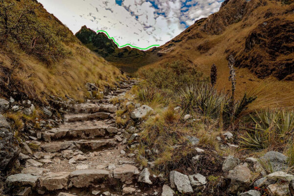 Dead Woman’s Pass on The Inca Trail