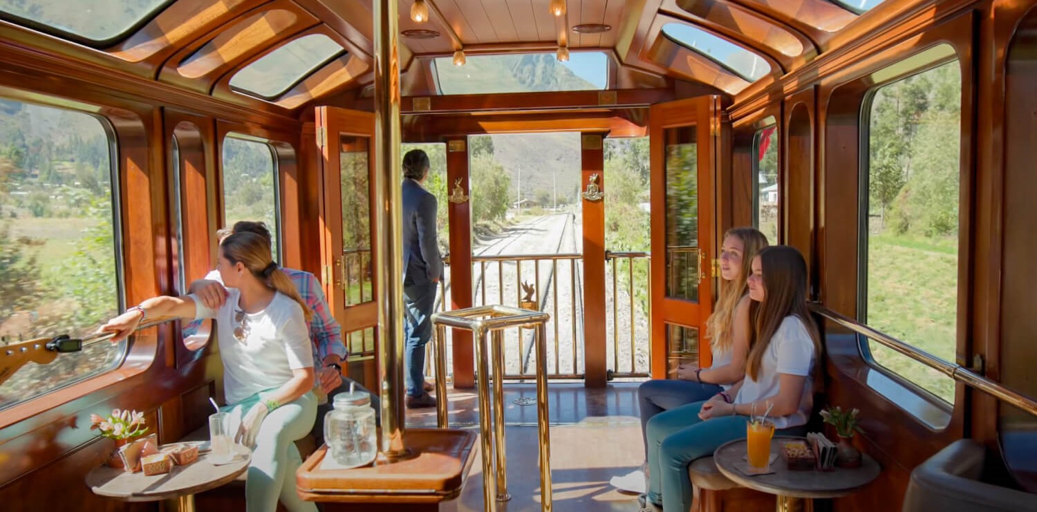 The Luxurious Carriages of the Hiram Bingham Train