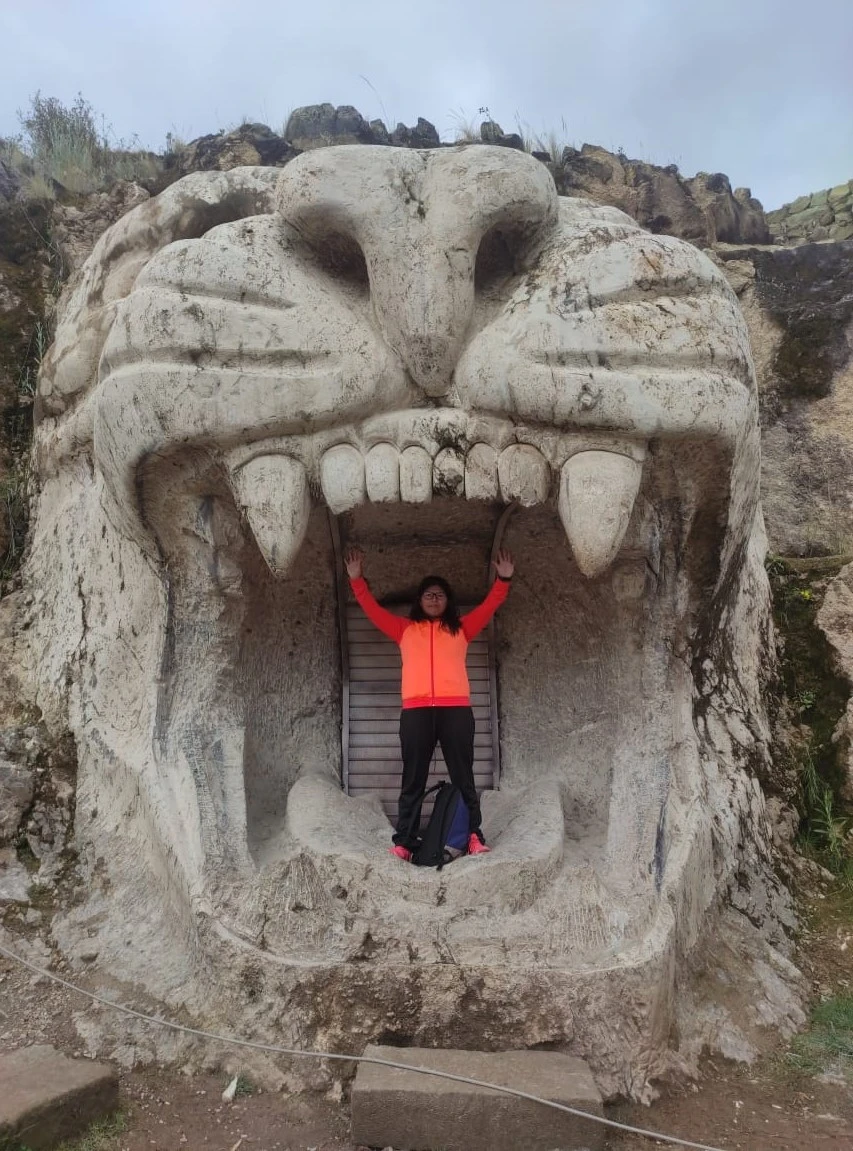 Scenic view of stone deities at the Abode of the Gods in Cusco during a tour.