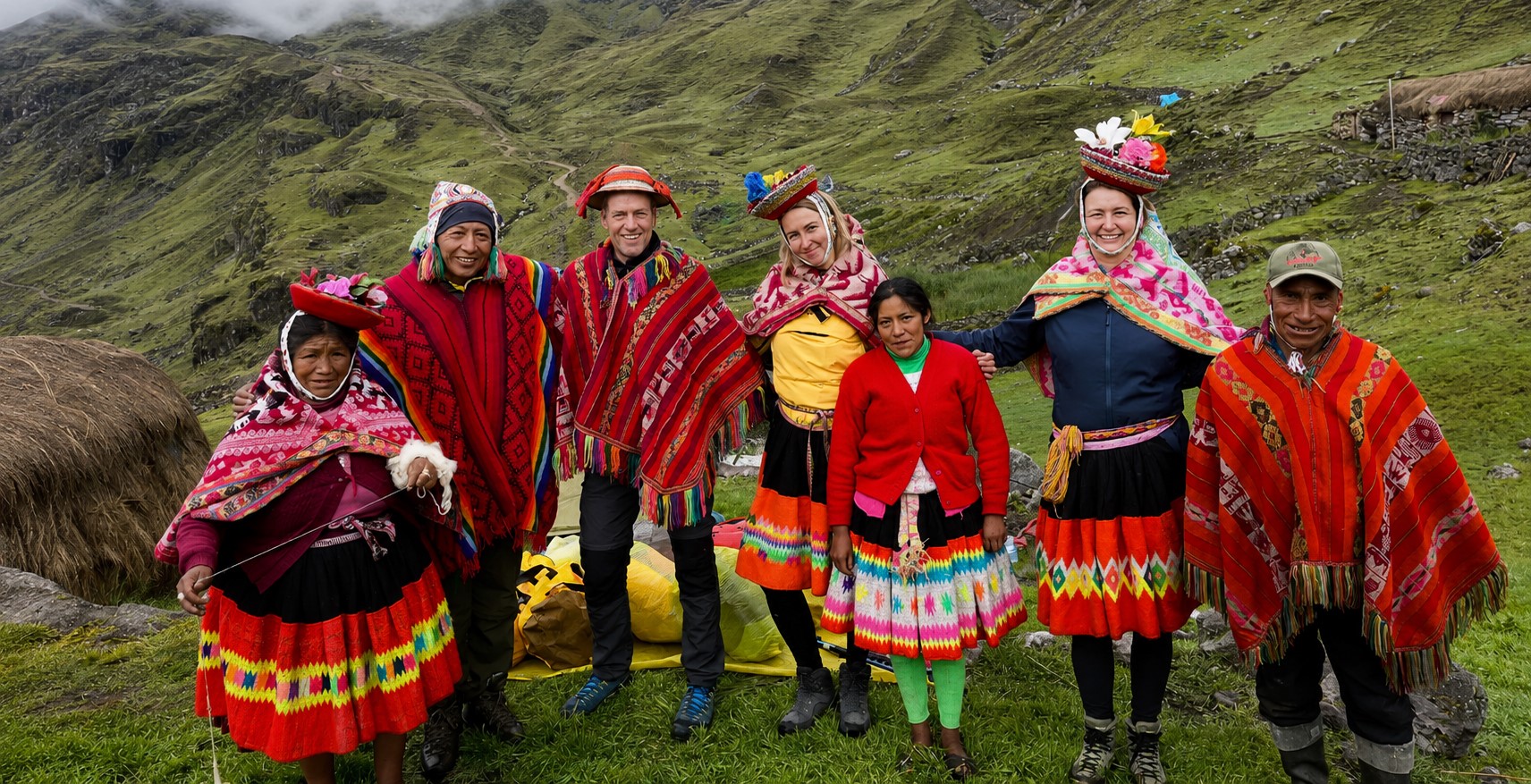 Lares Trek Andean community in the mountains