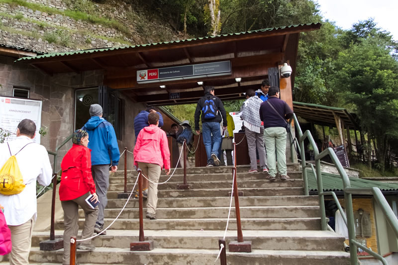 Entrance To Machu Picchu
